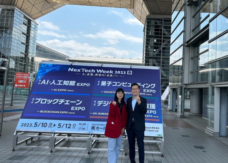 SETA's representatives checked in at NexTech Week Japan 2023